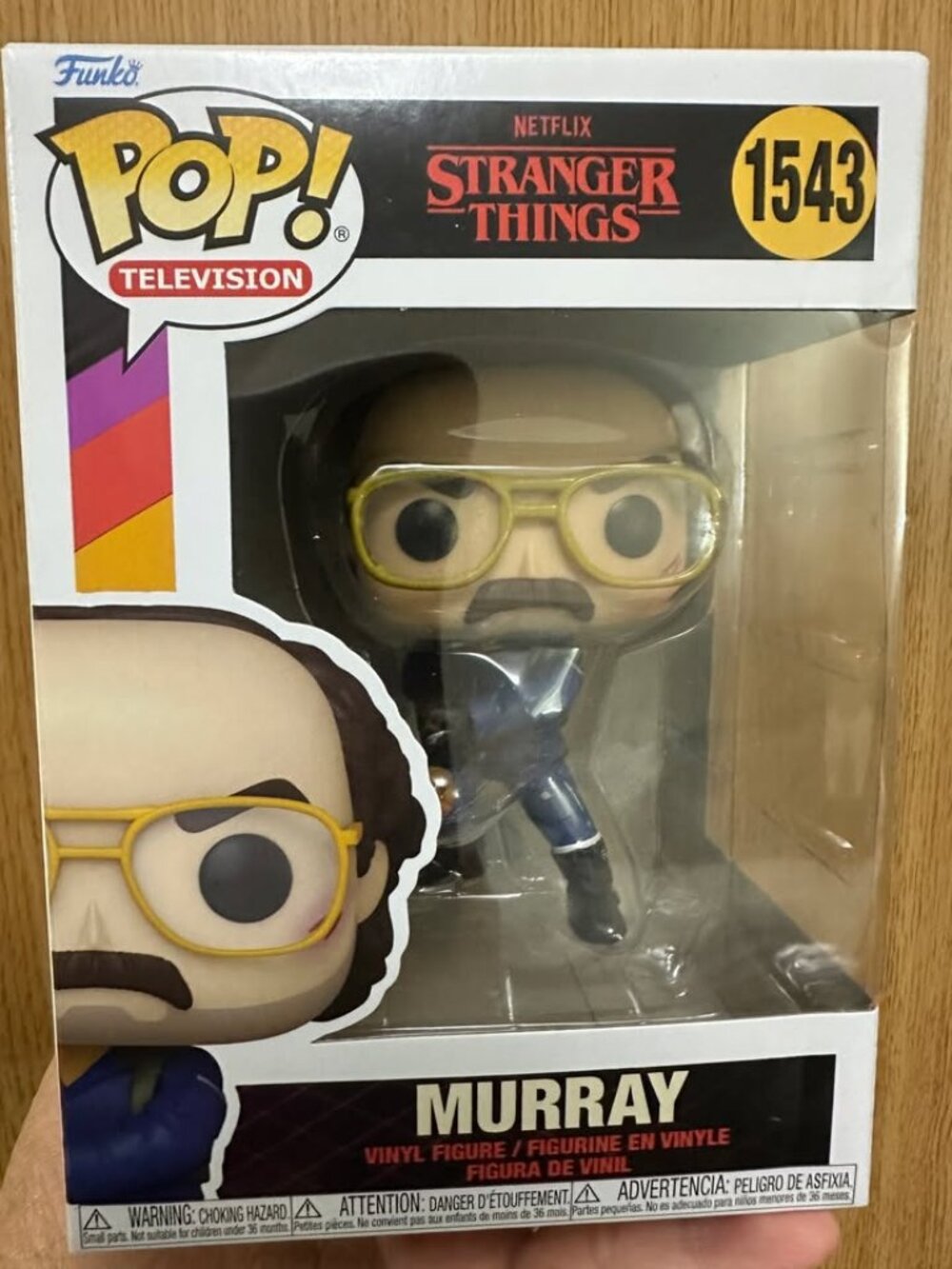 Funko Pop! Television Stranger Things Murray 1543 Figure